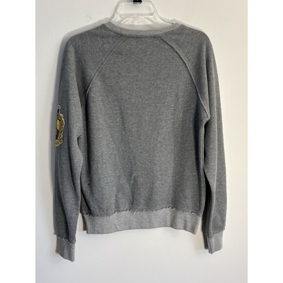 Universal Studios Wizarding World Of Harry Potter Hufflepuff Gray Sweatshirt S - Picture 2 of 11